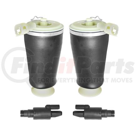 Unity Automotive 2-15-543000-45-0F0000-2 Rear Suspension Air Spring Set; Includes Solenoids
