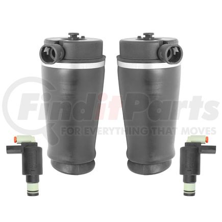 Unity Automotive 2-15-553000-45-0F0000-3 Rear Suspension Air Spring Set; Includes Solenoids