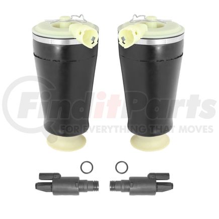 Unity Automotive 2-15-540000-45-0F0000-2 Rear Suspension Air Spring Set; Includes Solenoids
