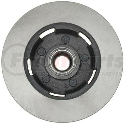 ACDelco 18A1342A Disc Brake Rotor and Hub Assembly - Front, 11.29 in. OD, 5 Lugs, Non-Coated, Vented