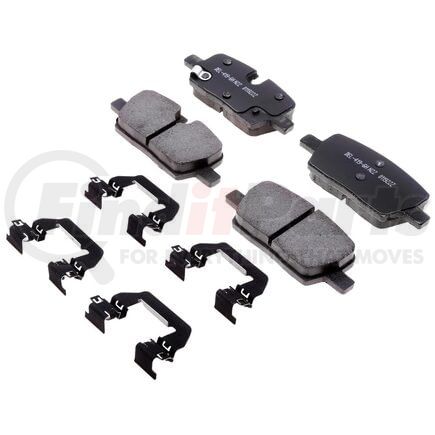 ACDelco 17D2303BCH Disc Brake Pad Set - Rear, Gold Series, Ceramic