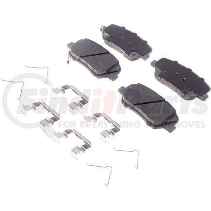 ACDelco 14D1815CHF1 Disc Brake Pad Set - Front, Ceramic