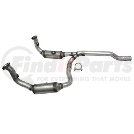 Eastern Convertors 20428 Catalytic Converter - Undercar, Stainless Steel, 52" OAL, without Gasket