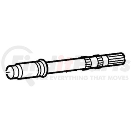 Ford E6DZ7B328AB Oil Pump Drive Shaft