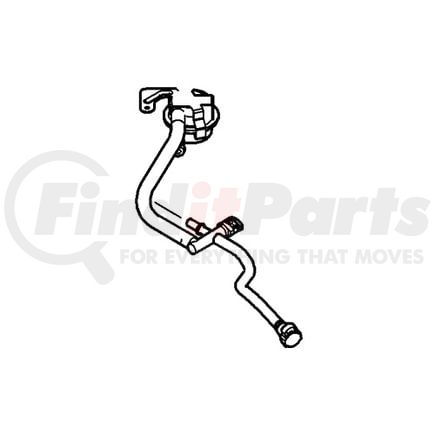 Ford 1S4Z9C047BA Fuel Feed Tube