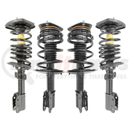 Unity Automotive 4-11020-15311-001 Front and Rear Suspension Strut and Coil Spring Assembly Kit
