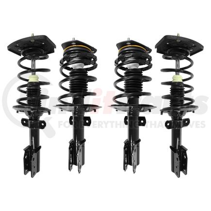 Unity Automotive 4-11024-15313-001 Front and Rear Suspension Strut and Coil Spring Assembly Kit
