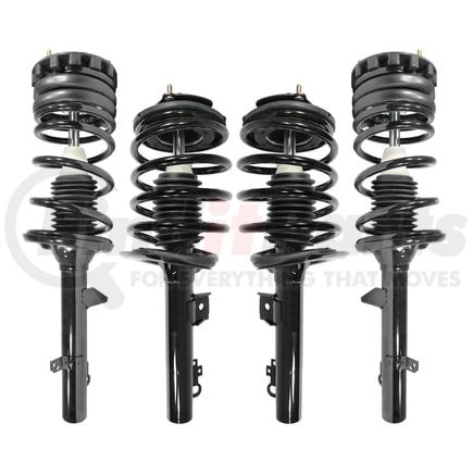 Unity Automotive 4-11010-15040-001 Front and Rear Suspension Strut and Coil Spring Assembly Kit