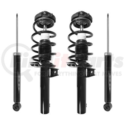 Unity Automotive 4-11060-257160-001 Front and Rear Complete Strut Assembly Shock Absorber Kit