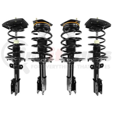 Unity Automotive 4-11130-15313-001 Front and Rear Suspension Strut and Coil Spring Assembly Kit