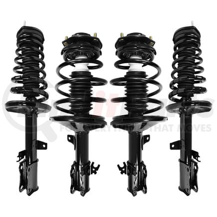 Unity Automotive 4-11181-15031-001 Front and Rear Suspension Strut and Coil Spring Assembly Kit