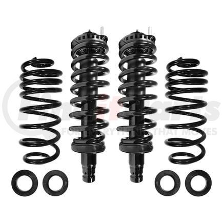 Unity Automotive 4-11180-65220c-001 Front and Rear Air Spring To Coil Spring Conversion Kit