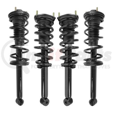 Unity Automotive 4-11330-15190-001 Front and Rear Suspension Strut and Coil Spring Assembly Kit