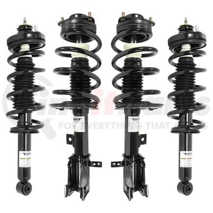 Unity Automotive 4-11357-15560-001 Front and Rear Suspension Strut and Coil Spring Assembly Kit