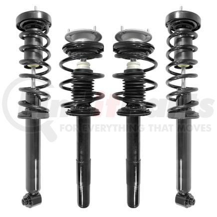 Unity Automotive 4-11390-15950-001 Front and Rear Suspension Strut and Coil Spring Assembly Kit