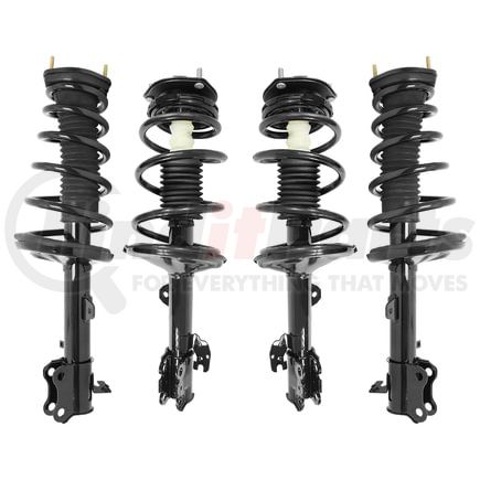 Unity Automotive 4-11473-15907-001 Front and Rear Suspension Strut and Coil Spring Assembly Kit