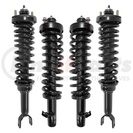 Unity Automotive 4-11541-15330-001 Front and Rear Suspension Strut and Coil Spring Assembly Kit