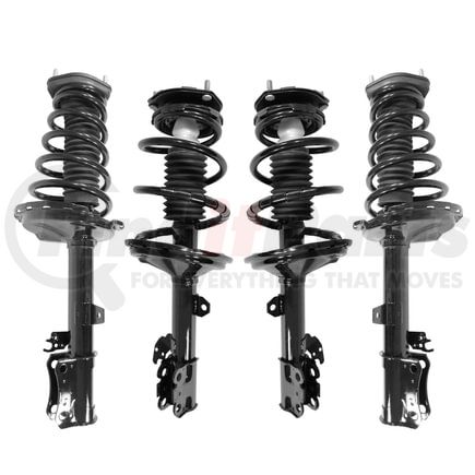 Unity Automotive 4-11615-15901-001 Front and Rear Suspension Strut and Coil Spring Assembly Kit