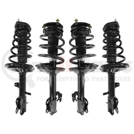 Unity Automotive 4-11721-15903-001 Front and Rear Suspension Strut and Coil Spring Assembly Kit