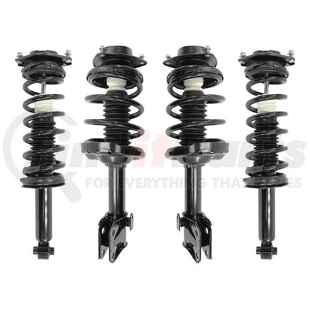 Unity Automotive 4-11917-16100-001 Front and Rear Suspension Strut and Coil Spring Assembly Kit