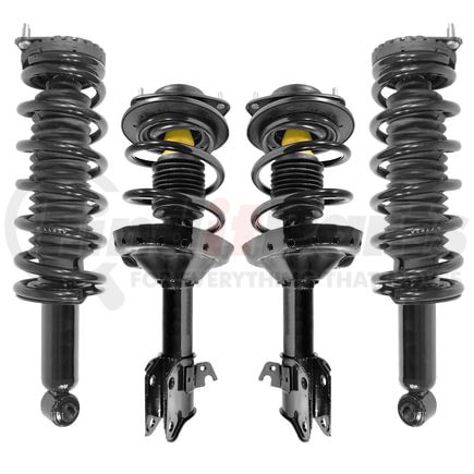 Unity Automotive 4-11923-15910-001 Front and Rear Suspension Strut and Coil Spring Assembly Kit
