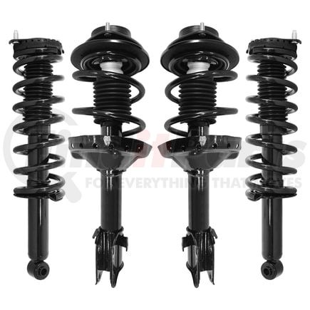 Unity Automotive 4-11905-15920-001 Front and Rear Suspension Strut and Coil Spring Assembly Kit
