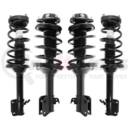 Unity Automotive 4-11925-15055-001 Front and Rear Suspension Strut and Coil Spring Assembly Kit