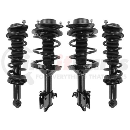 Unity Automotive 4-13021-15980-001 Front and Rear Suspension Strut and Coil Spring Assembly Kit