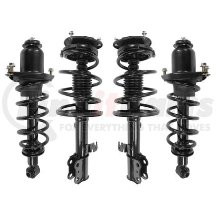 Unity Automotive 4-13031-15981-001 Front and Rear Suspension Strut and Coil Spring Assembly Kit