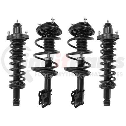 Unity Automotive 4-13040-16010-001 Front and Rear Suspension Strut and Coil Spring Assembly Kit