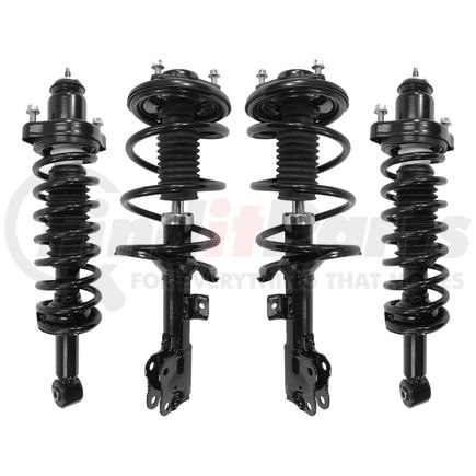 Unity Automotive 4-13041-16020-001 Front and Rear Suspension Strut and Coil Spring Assembly Kit