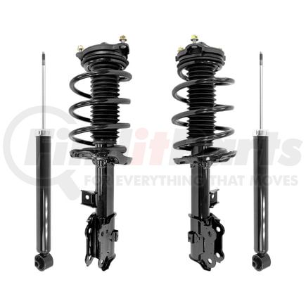 Unity Automotive 4-13011-259460-001 Front and Rear Complete Strut Assembly Shock Absorber Kit