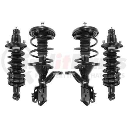 Unity Automotive 4-13051-16011-001 Front and Rear Suspension Strut and Coil Spring Assembly Kit
