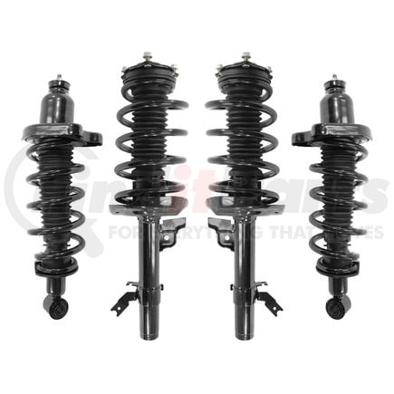 Unity Automotive 4-13251-16071-001 Front and Rear Suspension Strut and Coil Spring Assembly Kit