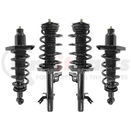 Unity Automotive 4-13251-16073-001 Front and Rear Suspension Strut and Coil Spring Assembly Kit