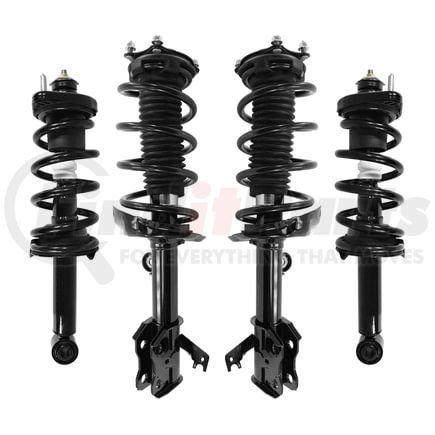 Unity Automotive 4-13271-15087-001 Front and Rear Suspension Strut and Coil Spring Assembly Kit