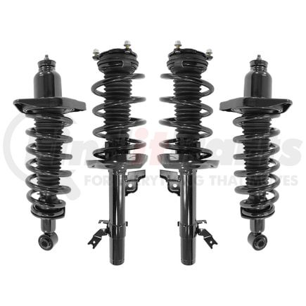 Unity Automotive 4-13431-16133-001 Front and Rear Suspension Strut and Coil Spring Assembly Kit