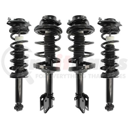 Unity Automotive 4-13361-16110-001 Front and Rear Suspension Strut and Coil Spring Assembly Kit