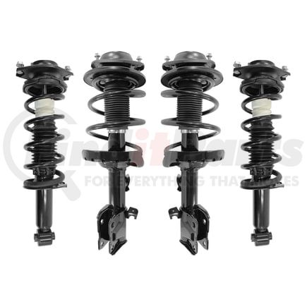 Unity Automotive 4-13381-16130-001 Front and Rear Suspension Strut and Coil Spring Assembly Kit