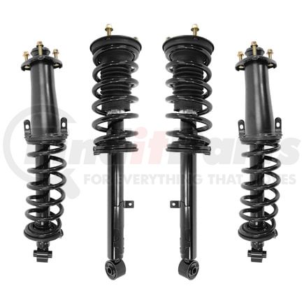 Unity Automotive 4-13441-16140-001 Front and Rear Suspension Strut and Coil Spring Assembly Kit