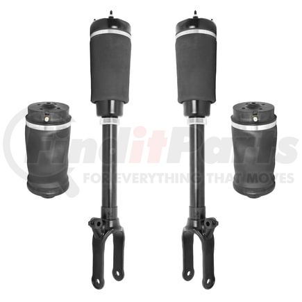 Unity Automotive 4-18-112900 Front and Rear Non-Electronic Suspension Air Strut Assembly Kit