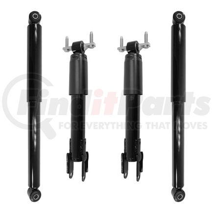 Unity Automotive 4-211090-251280-001 Front and Rear Nitrogen Gas Shock Absorber Kit