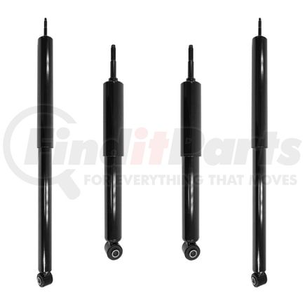 Unity Automotive 4-212080-252180-001 Front and Rear Nitrogen Gas Shock Absorber Kit