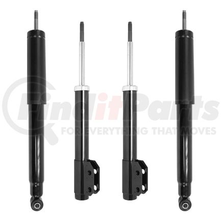 Unity Automotive 4-212600-253320-001 Front and Rear Nitrogen Gas Shock Absorber Kit