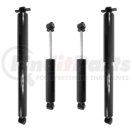 Unity Automotive 4-211180-251290-001 Front and Rear Nitrogen Gas Shock Absorber Kit