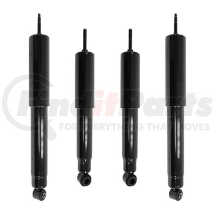 Unity Automotive 4-212060-252160-001 Front and Rear Nitrogen Gas Shock Absorber Kit