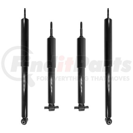 Unity Automotive 4-212070-252170-001 Front and Rear Nitrogen Gas Shock Absorber Kit