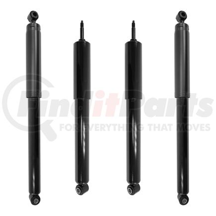 Unity Automotive 4-213120-252220-001 Front and Rear Nitrogen Gas Shock Absorber Kit