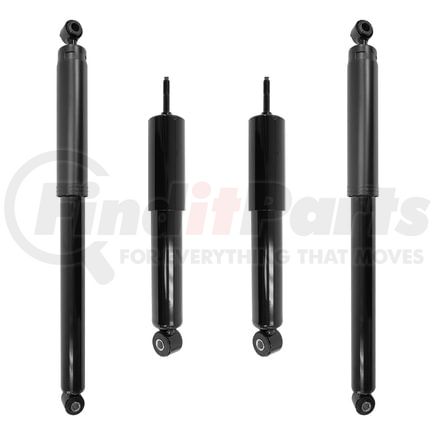 Unity Automotive 4-213090-252220-001 Front and Rear Nitrogen Gas Shock Absorber Kit