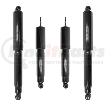 Unity Automotive 4-213110-252220-001 Front and Rear Nitrogen Gas Shock Absorber Kit